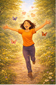 Find the joy in everything all day long starting with yourself